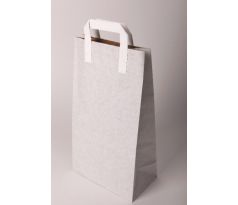 Papierová taška/biela 22x39x12cm